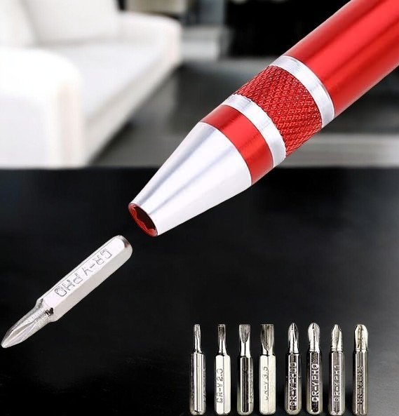 8 In 1 Screwdrivers Tool Pen | Precision Pocket Screwdriver Set Mini Gadgets