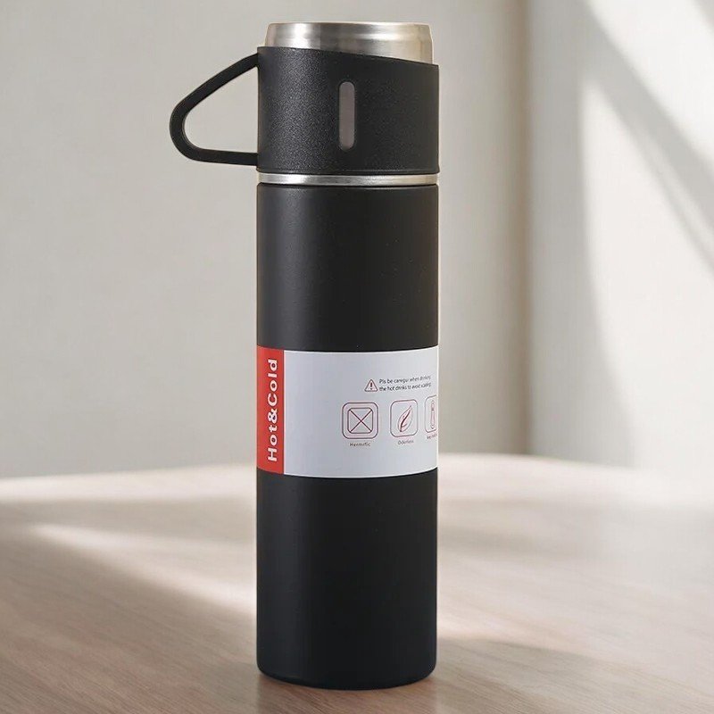 Stainless Steel Vacuum Flask Set